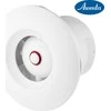 AWENTA Awenta WXO125H Orbit vonios ventiliatorius fi125mm 160m3/h 16W 230V su drėgmės jutikliu ir laikmačiu, balta