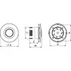 AWENTA Awenta WXS125 Sateo vonios ventiliatorius fi125mm 135m3/h 15W 230V baltas