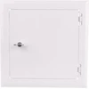 AWENTA Revizijos durelės metalinės baltos 140 x 140mm (DMW81)