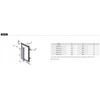 AWENTA Revizijos dangtis Awenta KRAL15/2 600x600x25mm aliuminis