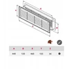 AWENTA Trumpa Awenta T14 T15CZ vidaus durims juoda