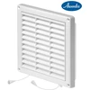 AWENTA Vėdinimo grotelės 200x200 baltos Awenta T51