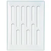 AWENTA Vėdinimo grotelės Awenta M01B 100x140mm MSB. balta