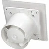 AWENTA Loop vonios ventiliatorius Awenta WL125T fi125mm 55/100m3/h 6/8W 230V su laikmačiu, baltas