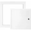 AWENTA Kamerinė kaukė iš PVC balta 400 x 400mm (MKOM36)