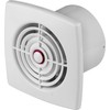 AWENTA Retis vonios ventiliatorius 90m3/h 14W 230V su drėgmės jutikliu ir laikmačiu, baltas Awenta WR100H