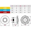 AWENTA Sateo fi150 vonios lubų ventiliatorius 210m3/h 20W 230V baltas Awenta WXS150