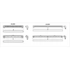 AWENTA Slimline 4000 lango anga balta Awenta SL4000