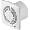 AWENTA Vega fi125 vonios ventiliatorius 180m3/h 15W 230V su drėgmės jutikliu ir laiko delsa balta Awenta WGB125H