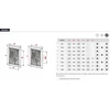 AWENTA ventiliacijos grotelės Awenta Exclusive TX TX8 baltos