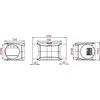 AWENTA VTR Awenta VTR100D kanalinis ventiliatorius fi100mm 42/70m3/h 12/22.5W 230V baltas