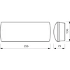 AWEX HELIOS IP65 ECO LED 3,2W 320lm 1h vienpaskirtis PT HWM / 3,2W / ESE / PT / TR - HWM / 3,2W / ESE / PT / TR