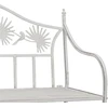 Sodo suolas Antikinė balta 104 x 52,5 x 89 cm Plienas
