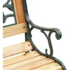 Sodo suolas su pagalve Ruda 116 x 54 x 73 cm Medis