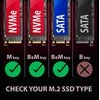 „AXAGON USB-C 10Gbps“ – M.2 NVMe ir SATA SSD GAME M.2 dėžutė | EEM2-GAM