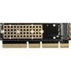 AXAGON PCEM2-1U PCI-E 3.0 16x - M.2 SSD NVMe, iki 80 mm SSD, žemo profilio 1U