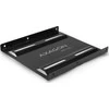AXAGON RHD-125B Sumažinimas 1x 2,5" HDD į 3,5" padėtį, juodas