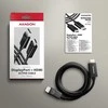 AXAGON RVD-HI20C2 DisplayPort - HDMI 2.0 kabelis 1.8m 4K/60Hz