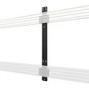 B-Tech SYSTEM X - Dvigubas sieninis laikiklis prie sijos - 19 mm atstumas BT8390-WFK3 / monitoriaus laikiklis