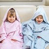 Baby Gadgets Kūdikio įvyniojimas - antklodė su rankovėmis - mėlyna