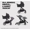 Vežimėlis BABY JOGGER BBJ WOZEK 2W1 SELECT2 DOD Sėdynė RADIANT W
