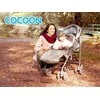 Baby Matex „Cocoon“ vežimėlio kilimėlis su grafito ratukais TDS100C-06