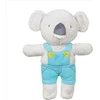 Baby Matex Kūdikio pledas 75x100 David 01 Meškiukas koala šviesiai žalias pliušinis žaislas talismanas BabyMatex