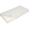 Baby Matex Medvilninė paklodė su elastine juostele 70x140 su gėlėmis vaikiškam loveliui