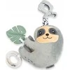 Mokomasis pliušinis žaislas su muzikine dėžute ir segtuku New Baby Sloth