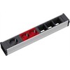 Bachmann CONI 1xCEE7/3 2xCEE7/3 raudona Lizdas peryferyjne 1x juoda + 2x raudona