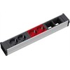 Bachmann BACHMANN CONI 2xCEE7/3 2xCEE7/3 raudona, lizdai su įžeminimu 2x juodi + 2x raudoni