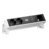 Bachmann BACHMANN DESK2 2xCEE7/3, 1xUSB C/C 65 W, 1xCM L 0,2 m, nerūdijantis plienas