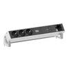 Bachmann BACHMANN DESK2 3xCEE7/3 1xUSB C/C 100 W, 1xCM L 0,2 m, nerūdijantis plienas