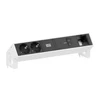 Bachmann DESK2 2xCEE7/3 1xUSB C/C 100 W, 1xCM L 0,2 m RAL9010