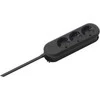 Bachmann lizdų juosta SMART 3 krypčių, juoda 1,5 m, be jungiklio