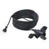 Bachmann BACHMANN Ilgintuvas 3G1,5mm2 juodas, 25m, H07RN-F guma/neoprenas 3 lizdų
