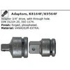 Adapteris smūginis iš 3/4" į 1/2" Bahco