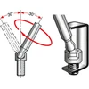 Bahco Rinkinys Allen keys su ball 6 vnt. 1,5-5 mm BAHCO