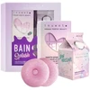 Set Inuwet: Cotton Candy Cleansing Shower Mousse, 230 ml + Blueberry Bath Bomb, 200 g + Donut Bath Bomb, 2 vnt., 30 g