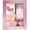 Set Inuwet: Strawberry Bath Bomb, 200 g + Fleur D'Oranger Cleansing Shower Mousse, 230 ml + Donut Bath Bomb, 2 vnt., 30 g