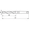 Wiertło Baildon DIN 345 ​​​​RN NWKc 31 mm HSS (S) metalo grąžtas, 301–180 mm (MK3 kotas)
