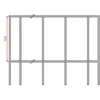 Baks KDS/KDSO60H60/3 TINKLINIS PADĖKLAS
