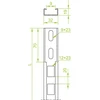 Baks Lubų profilis 32 x 18mm 3m PSW/3 (740513)
