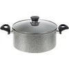 BALLARINI Ferrara puodas su dangčiu 20 cm granite FERG25D.20D