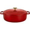Ketaus puodas BALLARINI BELLAMONTE, 4.5 L, raudonos spalvos