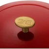 BALLARINI BELLAMONTE Puodas żeliwny apvalus 4 ltr, raudona