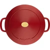 BALLARINI BELLAMONTE Puodas żeliwny apvalus 4 ltr, raudona