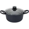 Puodas su stikliniu dangčiu Avola Ballarini Ø24cm/4.75L visiems paviršiams