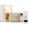Balmain Professionnel Balmain Argan Moisturising Eliksyras Hair Oil For maitininantis 100 ml + Moisturizing Hair Styling Kremas 150 ml + Professionnel GWP Textile Pouch šviesiai rudas For Women