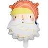 PartyDeco Folinis balionas Kalėdų senis 5vnt 26x31 cm